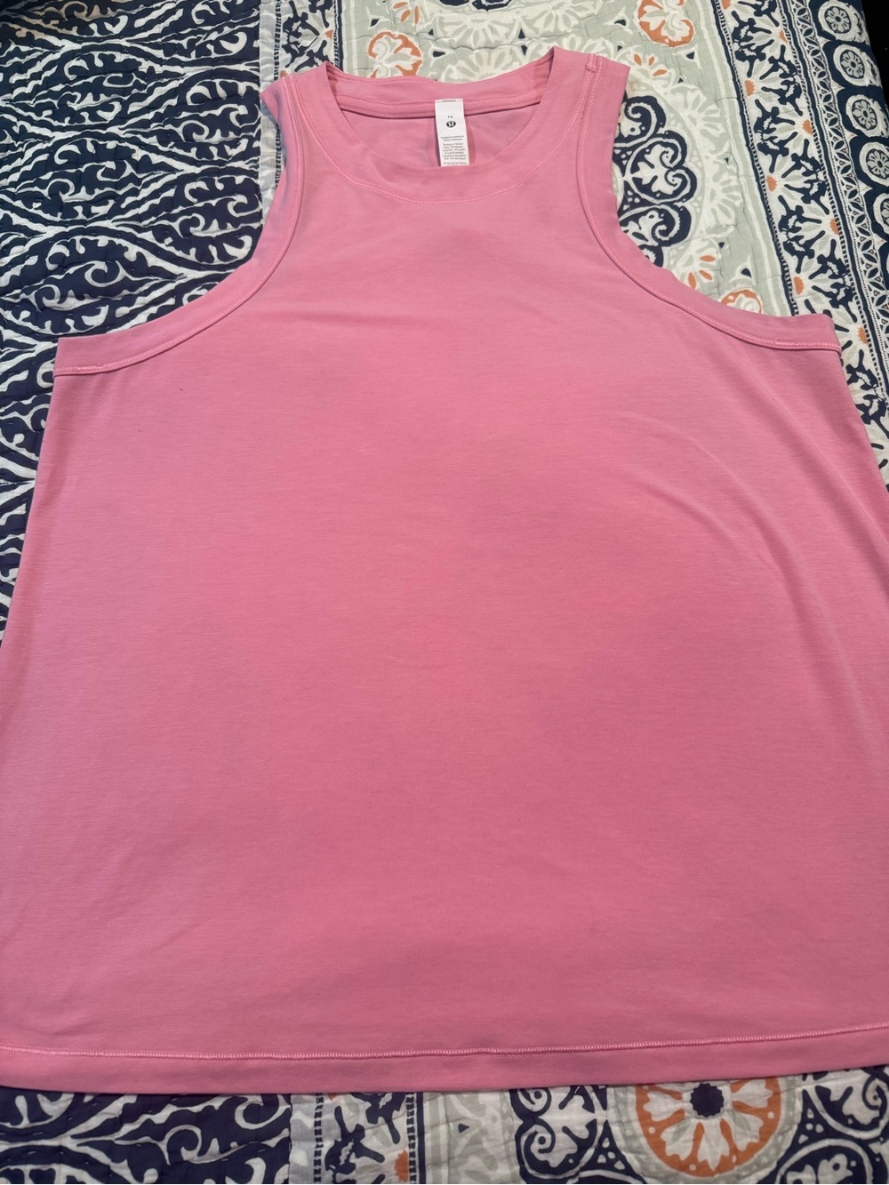 Lululemon Jersey Training Tank Top. Candy Cloud. Size 12.
